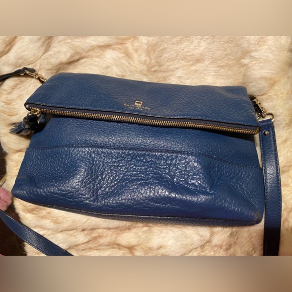 Kate Spade Flap Shoulder bag, Blue, size: M - Picture 5 of 16